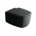 Midas Capac WC termoindurant negru